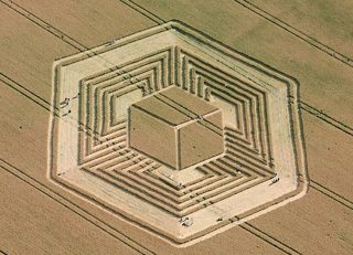 aerial of Vernham Dean