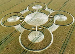 aerial of Battlesbury Hill