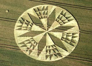 aerial of Burrow Hill Fort