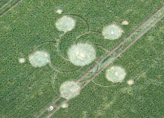 aerial of Silbury Hill