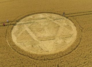 aerial of Hackpen Hill