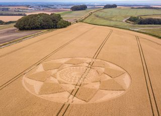 aerial of Hackpen Hill