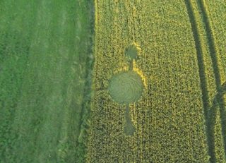 aerial of West Kennett