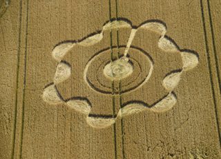 aerial of Avebury
