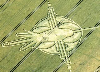 aerial of Milk Hill