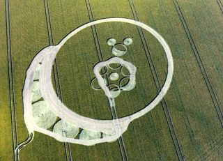 aerial of Roundway Hill