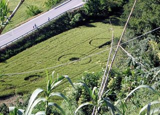 aerial of Rochetta Belbo
