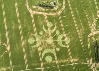 aerial of Buckland Down