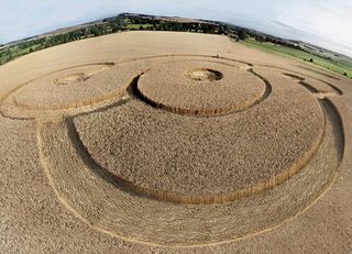 aerial of Waden Hill