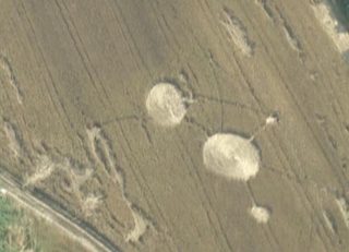 aerial of Paestum