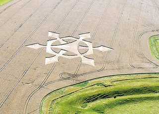 aerial of Liddington Castle