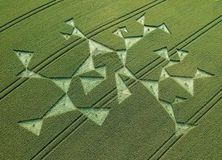 aerial of Charlbury Hill