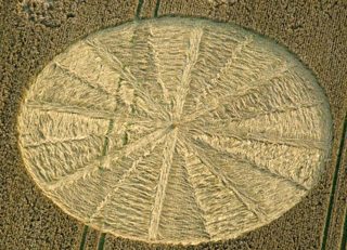 aerial of Bishop Cannings