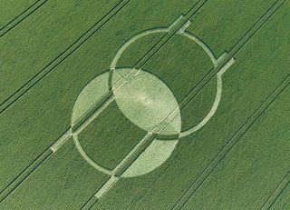 aerial of Avebury