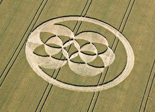 aerial of Alton Barnes