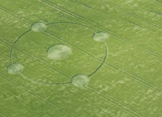 aerial of Yatesbury