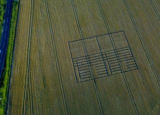 aerial of Sixpenny Handley