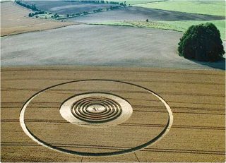 aerial of Avebury
