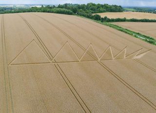 aerial of Owlesbury