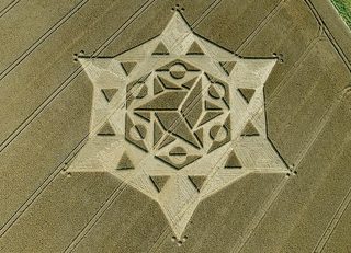 aerial of Oliver's Castle