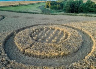 aerial of Hackpen Hill