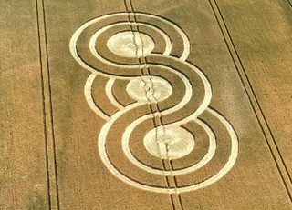 aerial of Bishops Cannings