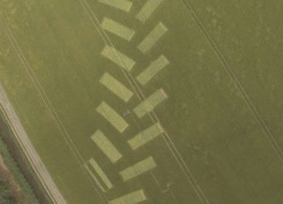aerial of Oudebiltdijk