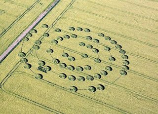 aerial of Avebury Trusloe