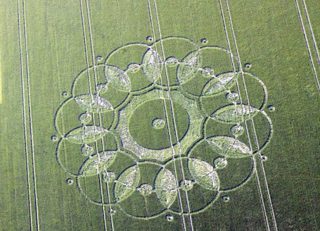 aerial of Codford St Peter
