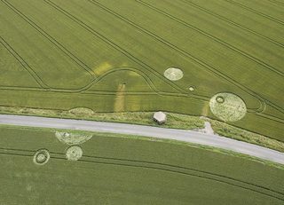 aerial of Devizes
