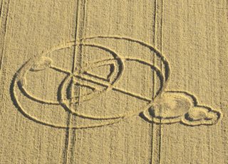 aerial of Wayland's Smithy
