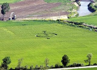 aerial of Tarquinia