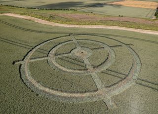 aerial of Hackpen Hill