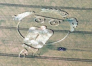 aerial of Stanton St Bernard