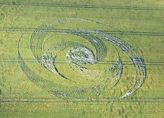 aerial of Up Sombourne