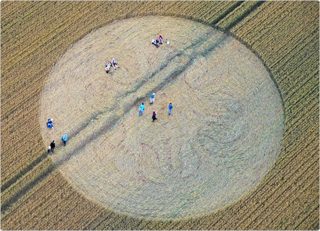 aerial of Cherhill Down