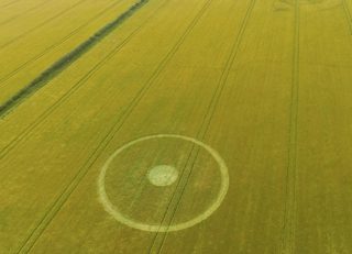 aerial of Devizes
