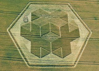 aerial of Cley Hill