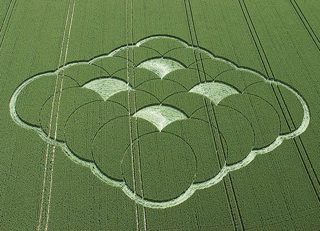aerial of Monkton Down