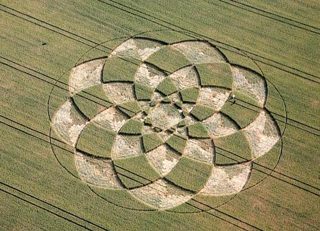 aerial of Rollright Stones