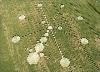 aerial of Milk Hill
