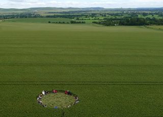 aerial of Etchilhampton