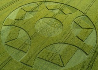 aerial of Maiden Bradley
