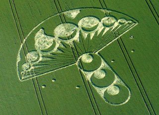 aerial of Winterbourne Bassett