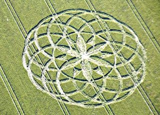 aerial of Bishops Cannings