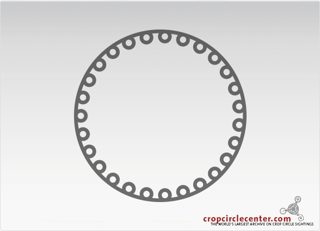 diagram of Oliver's Castle from cc