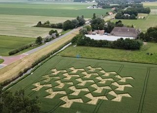 aerial of Oudebiltdijk