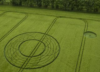 aerial of Broad Hinton