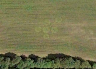 aerial of Sacombe