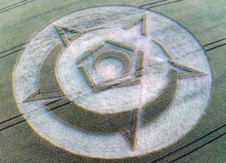 aerial of Rollright Stones